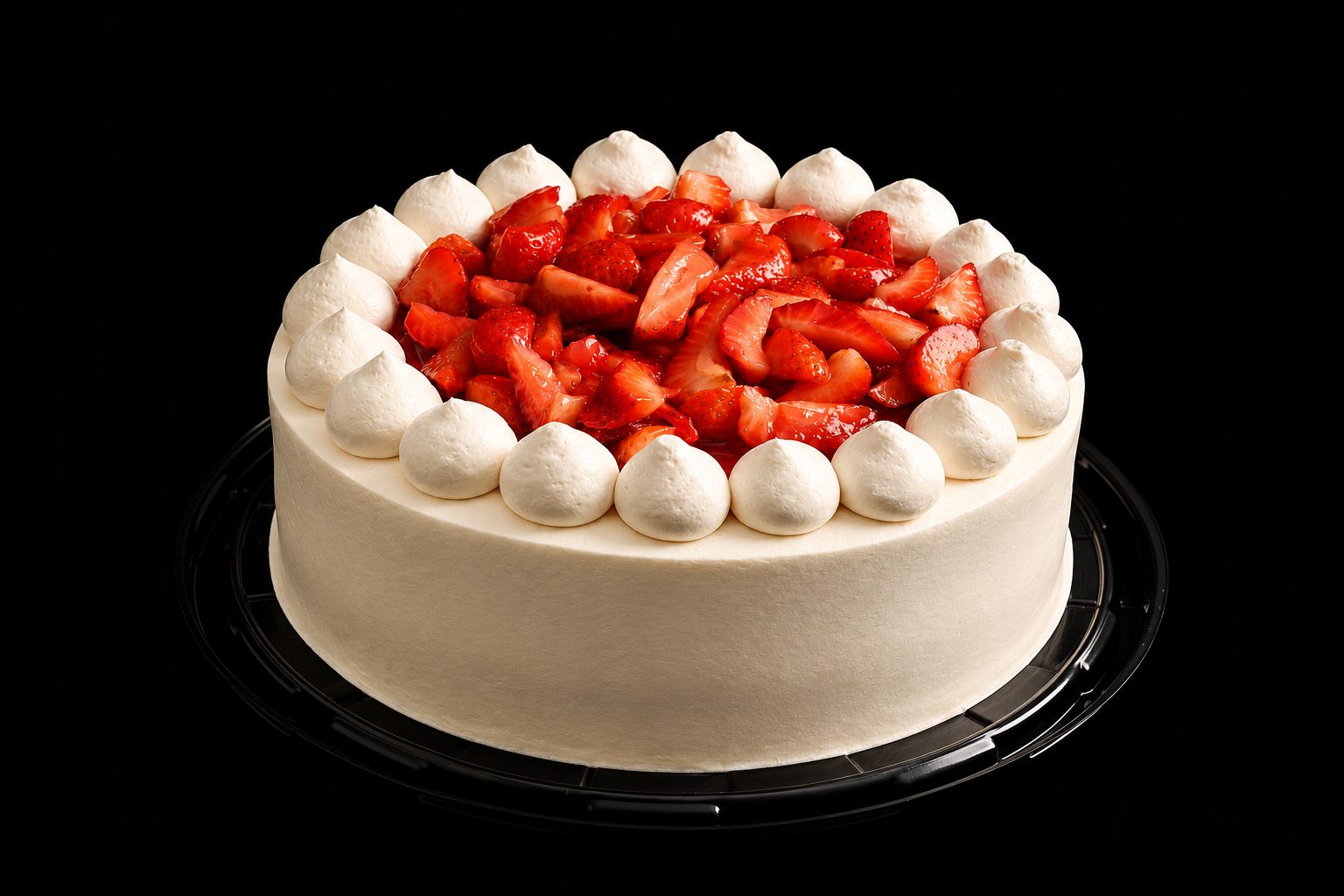 Pastel de Fresas Con Crema Chico